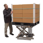 Stainless Steel Spring Scissor Table