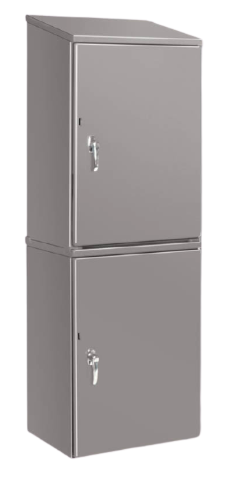 Stackable Welded Metal Lockers