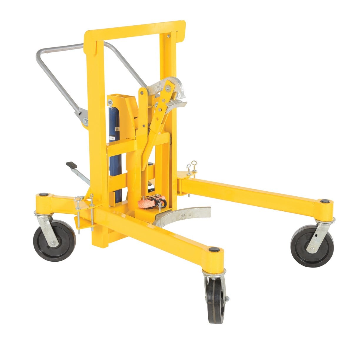 Steel Economical Drum Transporter with Foot Pump