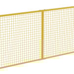 Steel Pallet Rack Back Guards