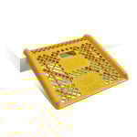 Yellow Plastic Curb Ramp